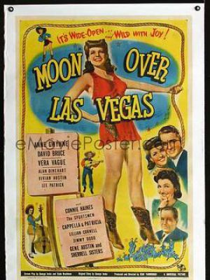 Moon Over Las Vegas