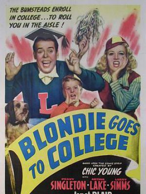 Blondie Goes to College