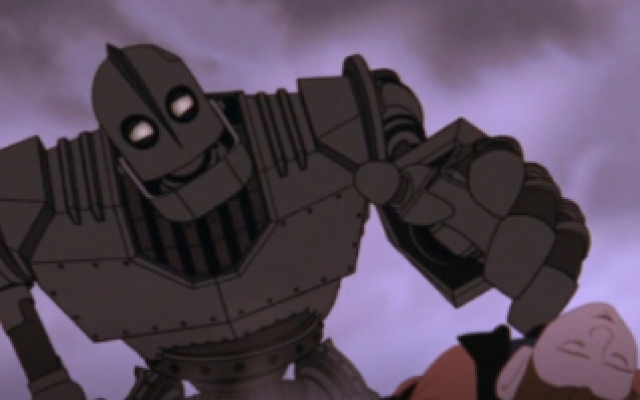 动画电影：小镇出现钢铁巨人，人类要摧毁它，它却舍命救了人类？   