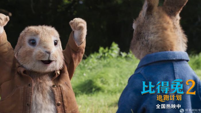《比得兔2：逃跑计划》高分领跑引全民吸兔 家庭周末观影首选