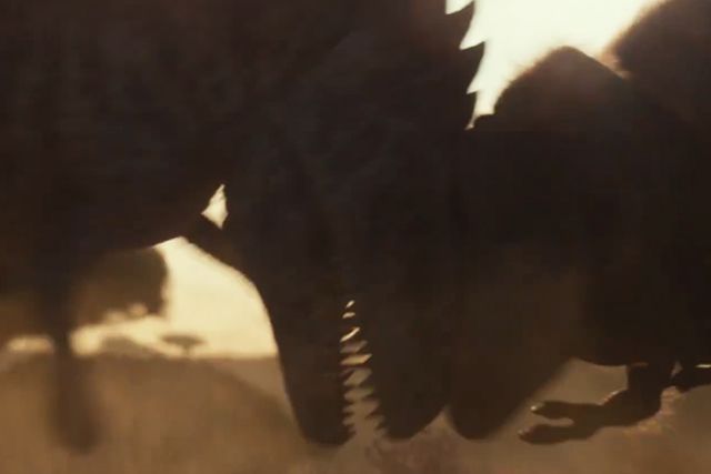 《侏罗纪世界3》霸王龙陨落了，南方巨兽龙起飞，不见大沧龙
