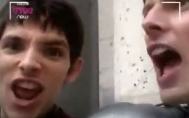 《梅林传奇》Bradley James and Colin Morgan - You're the voice